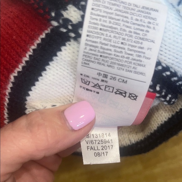 Team Apparel USA Knit Beanie - Red, White, Blue - Picture 7 of 7